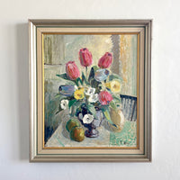 Impressionist florals 24.5” x 28.5”