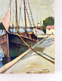 Afternoon sailboats 25.5" x 30"