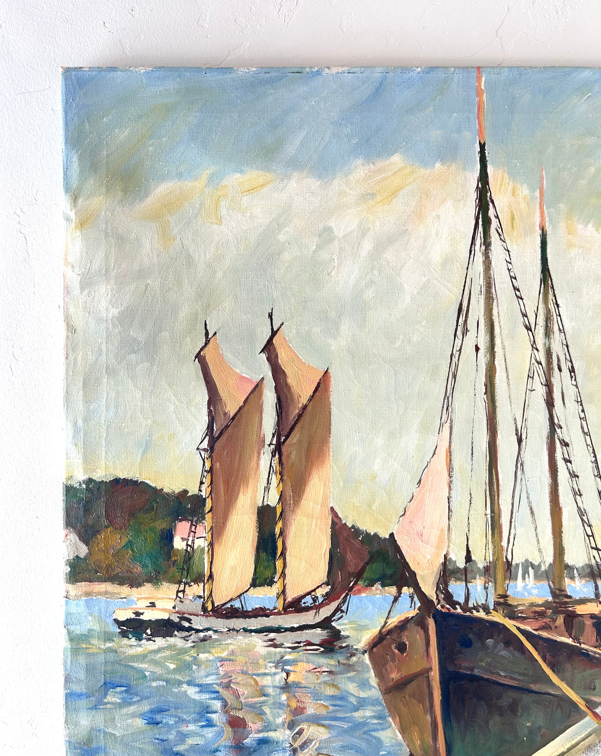 Afternoon sailboats 25.5" x 30"