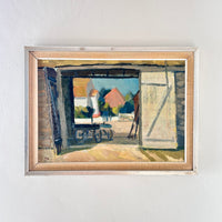 Open barn doors 23” x 17”