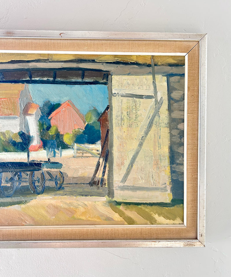 Open barn doors 23” x 17”