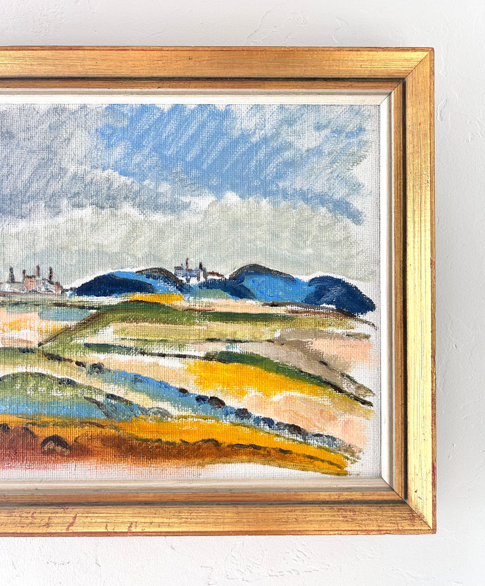 Colorful country hills 21.5" x 15.5"