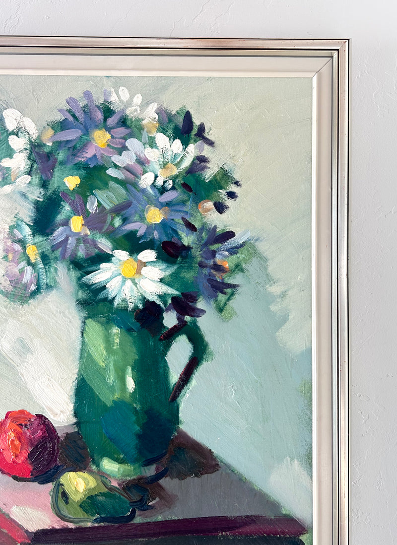 Pitcher of daisies 24" x 27.5"