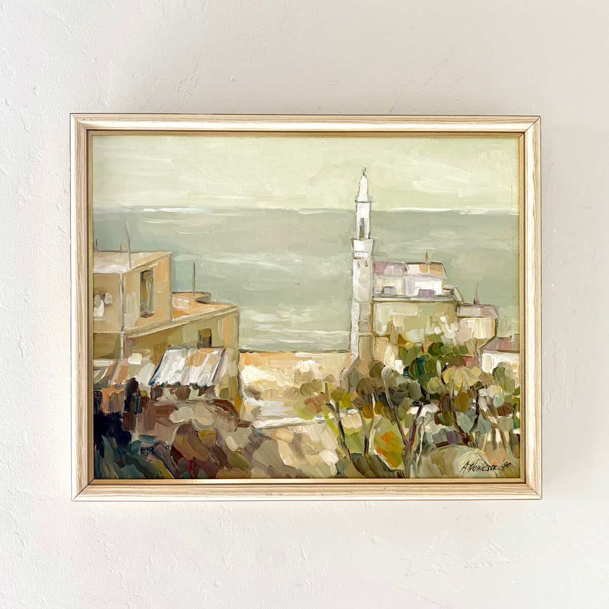 Town by the sea 17” x 14”