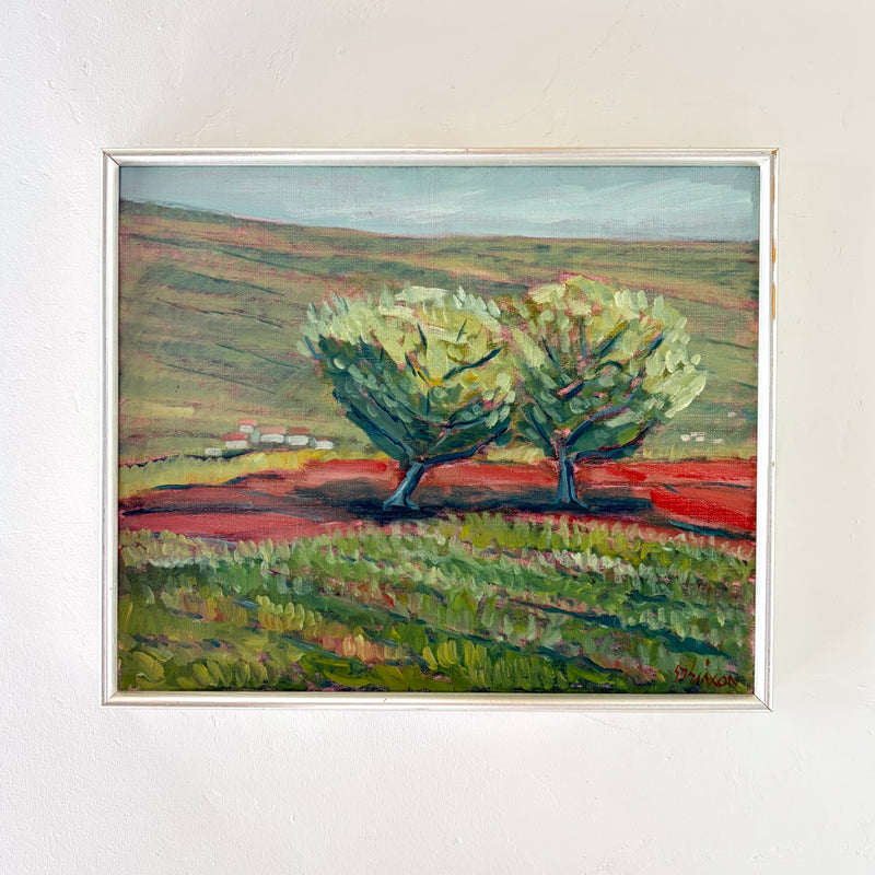 Two trees 19" x 16"