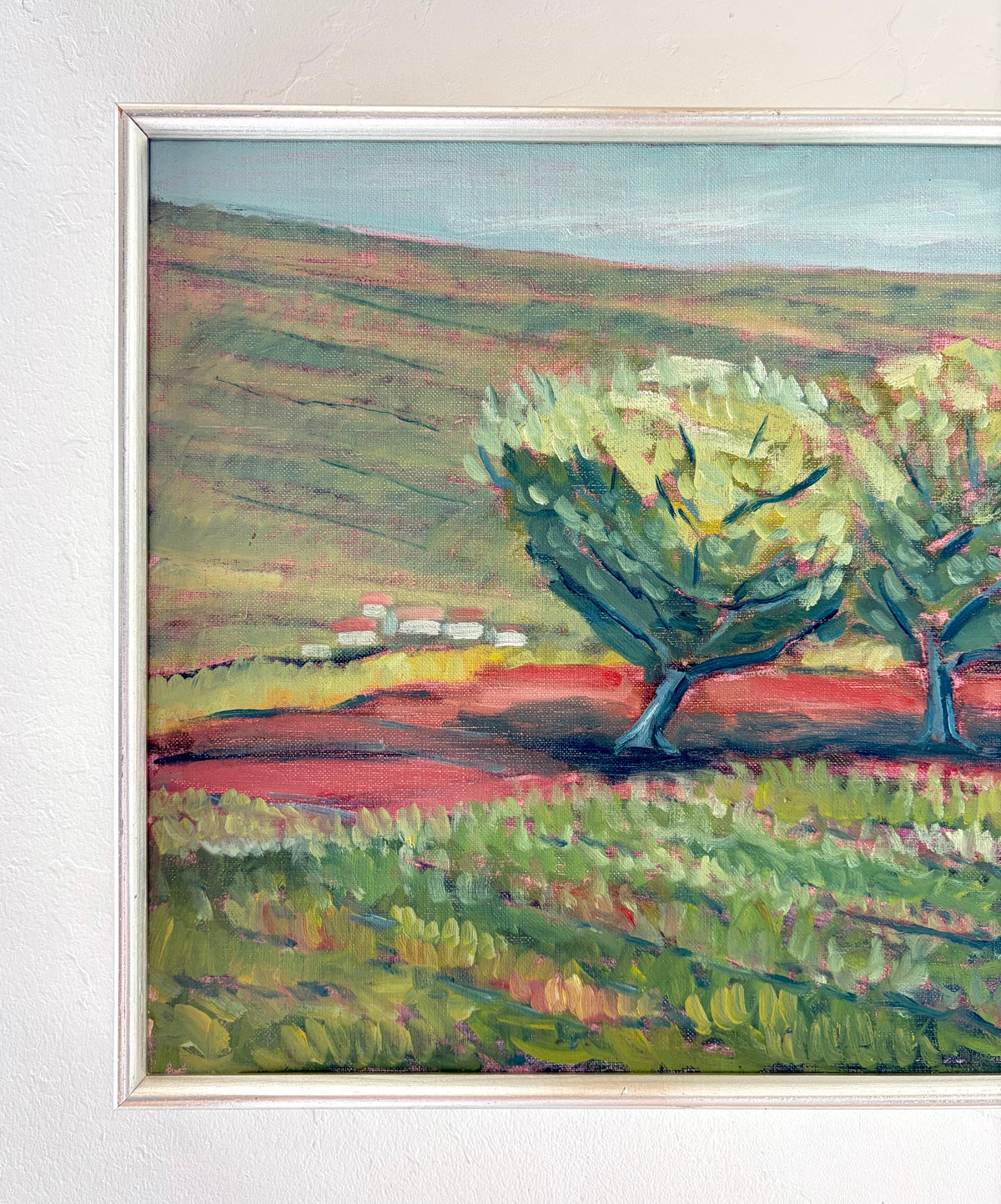Two trees 19" x 16"