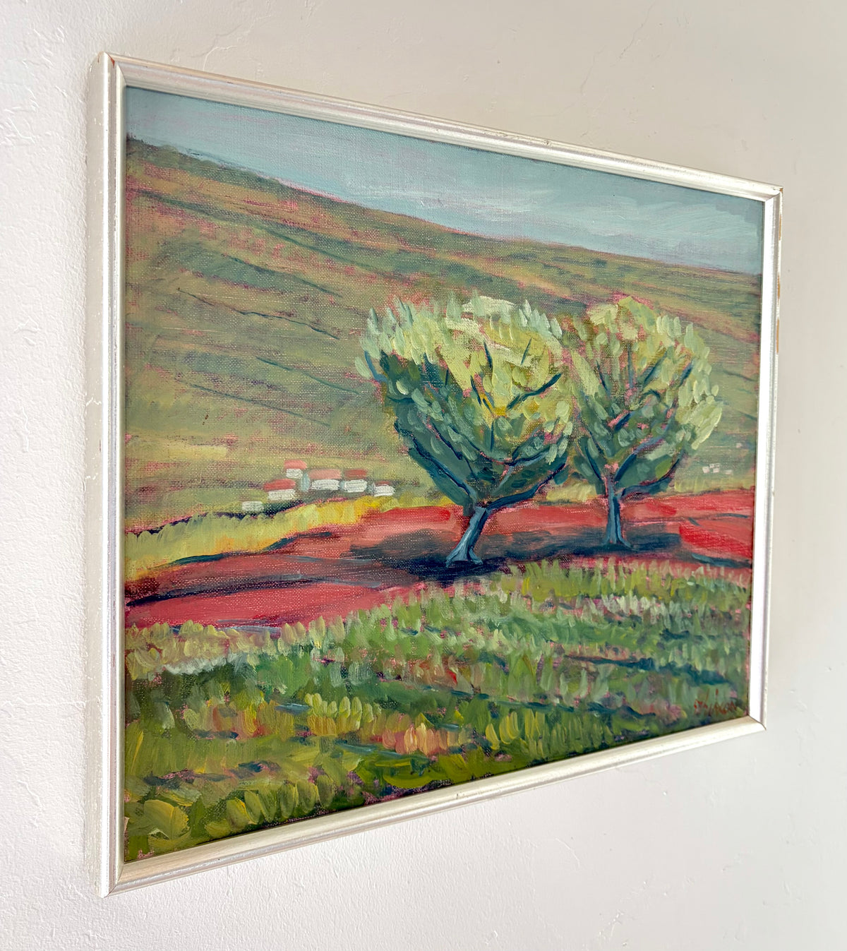 Two trees 19" x 16"