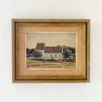 Skanör church painting 13” x 10.5”