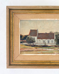 Skanör church painting 13” x 10.5”