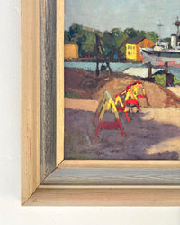Sunny day on the water 18" x 17"