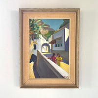 Mid century desert town 15" x 19.5"