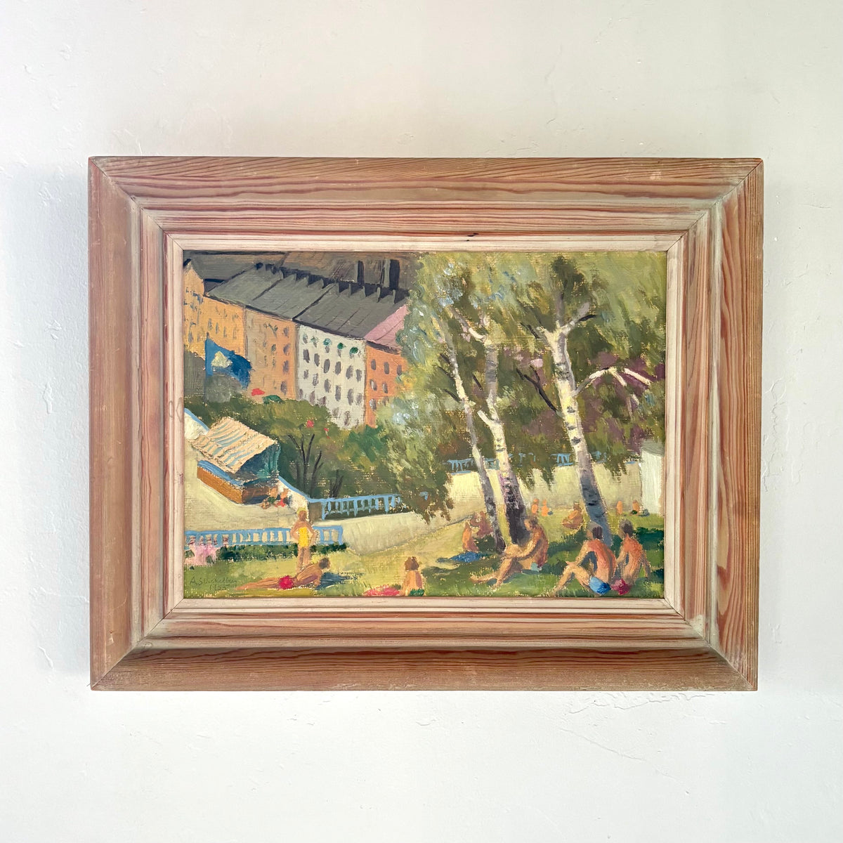 Summer in Stockholm 17" x 13.5"