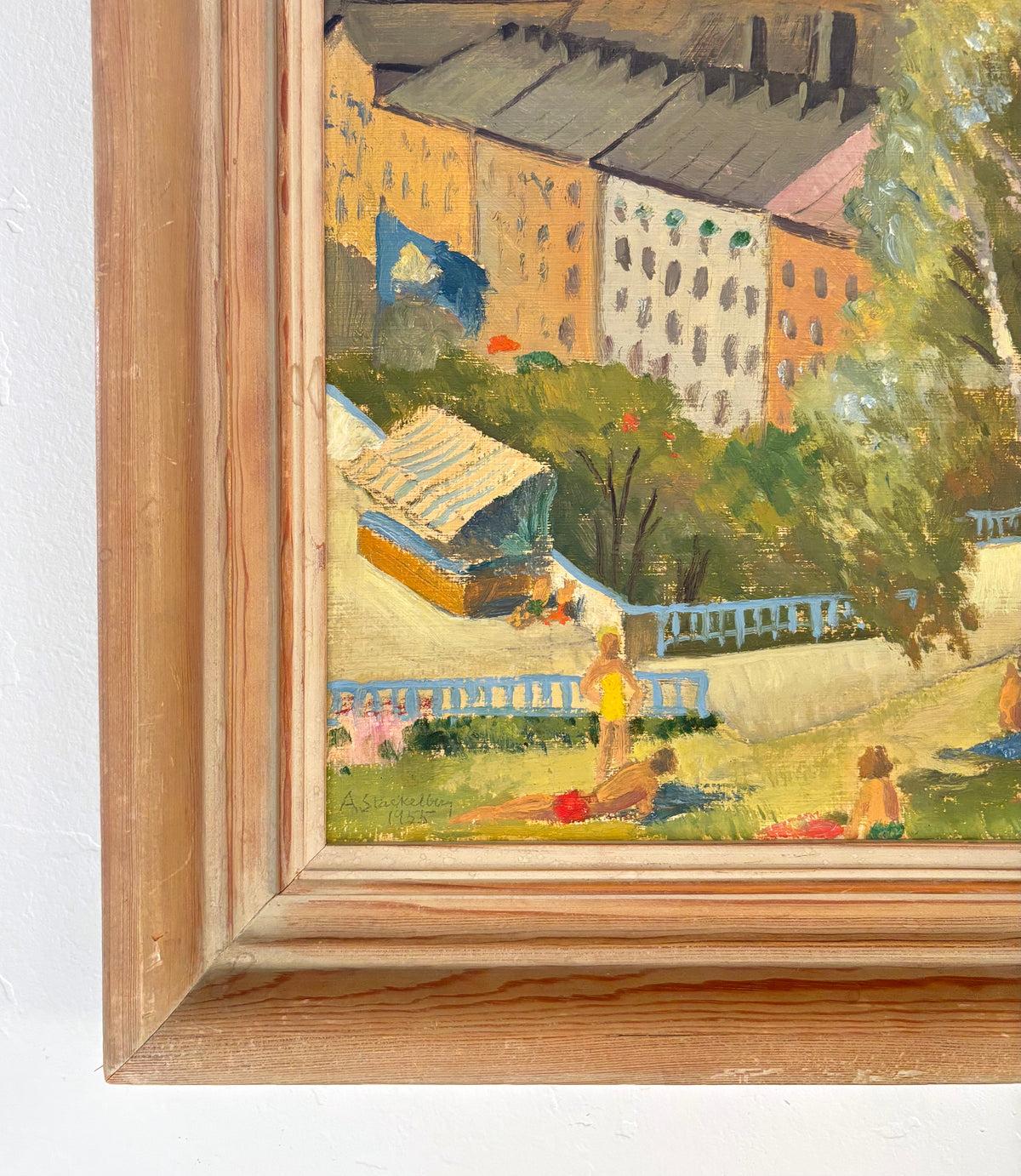 Summer in Stockholm 17" x 13.5"