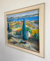 Mediterranean countryside 29" x 24.5"