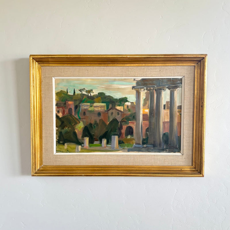 Roman columns 29" x 20.5"