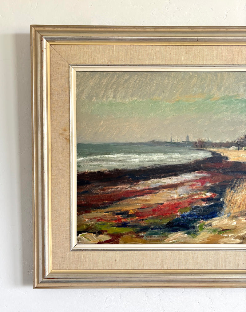 Misty coast 30" x 26.5"