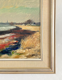 Misty coast 30" x 26.5"