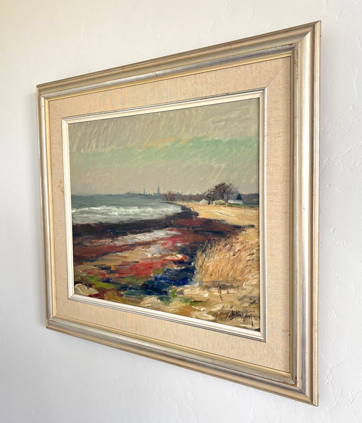 Misty coast 30" x 26.5"