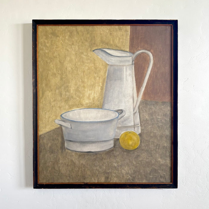 French lemon still life 24.5" x 28.5"