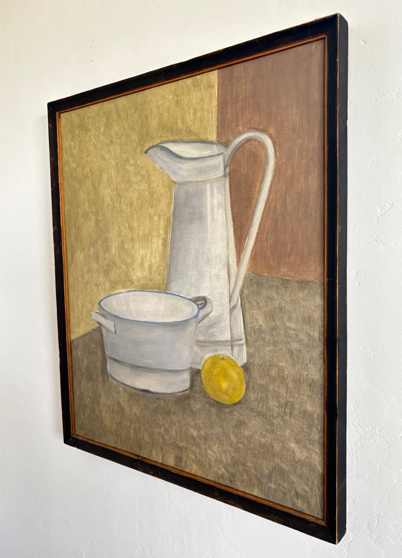 French lemon still life 24.5" x 28.5"