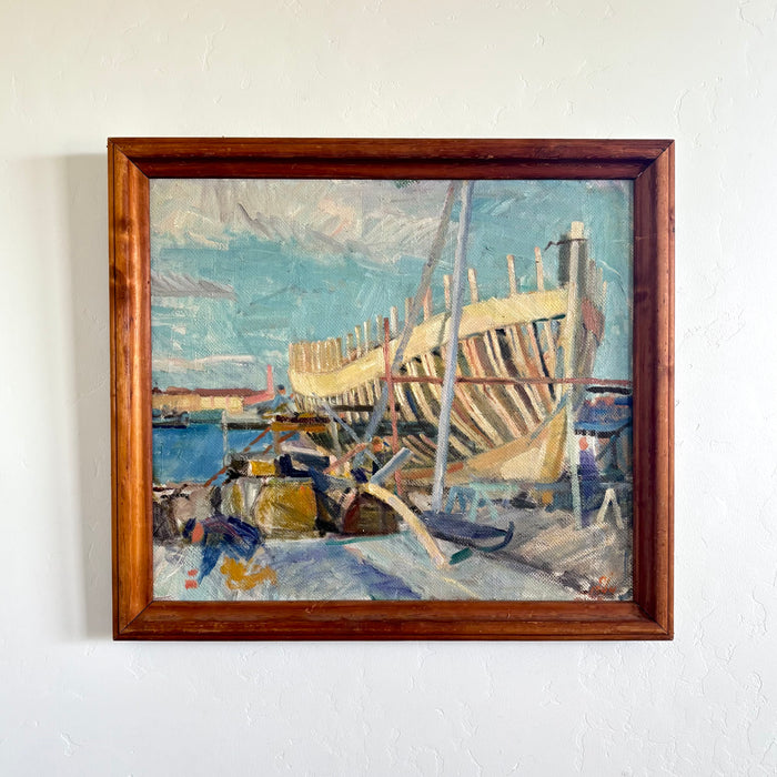 Building a ship 27.5" x 24.5"
