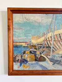 Building a ship 27.5" x 24.5"