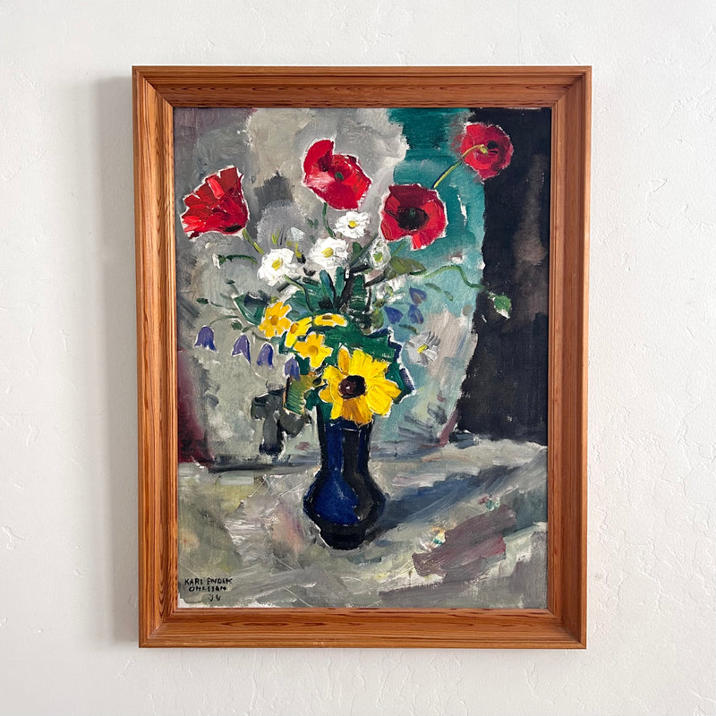 Garden flower arrangement 21" x 27"