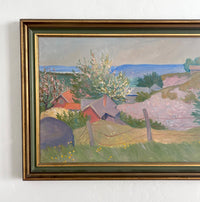 Windy spring countryside 30.5" x 21.5"
