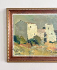 Expressionist desert home 32" x 26"