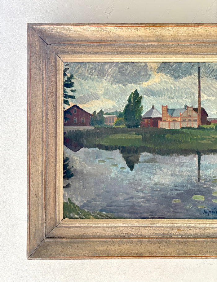Lake reflection 23" x 20"