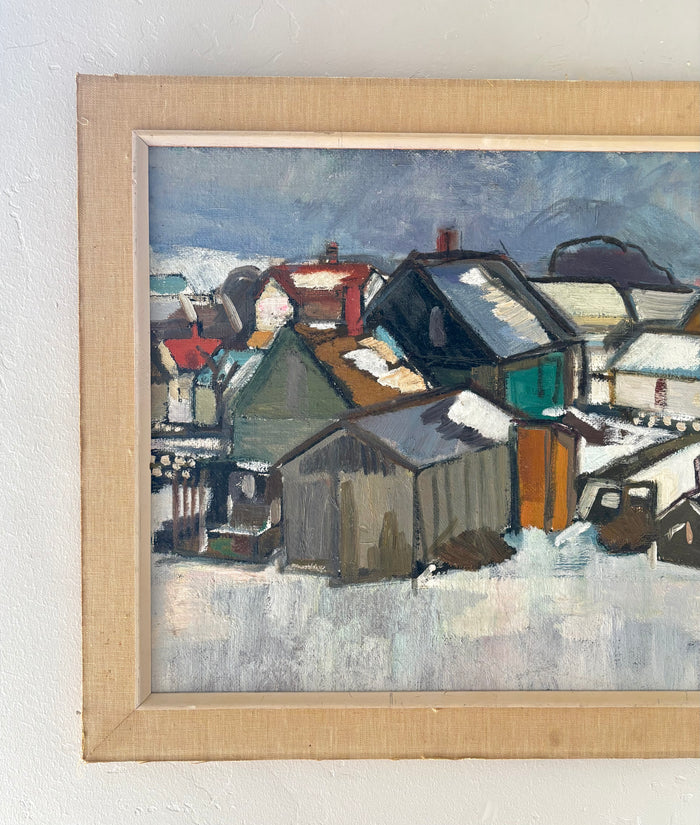 Scandinavian winter homes 24.5" x 21"