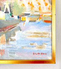 Soft gestural boat 17.5" x 12.5"