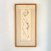 Nude drawing 10” x 20”
