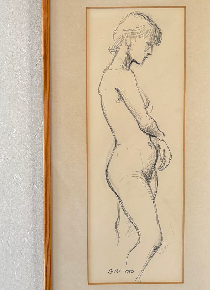 Nude drawing 10” x 20”