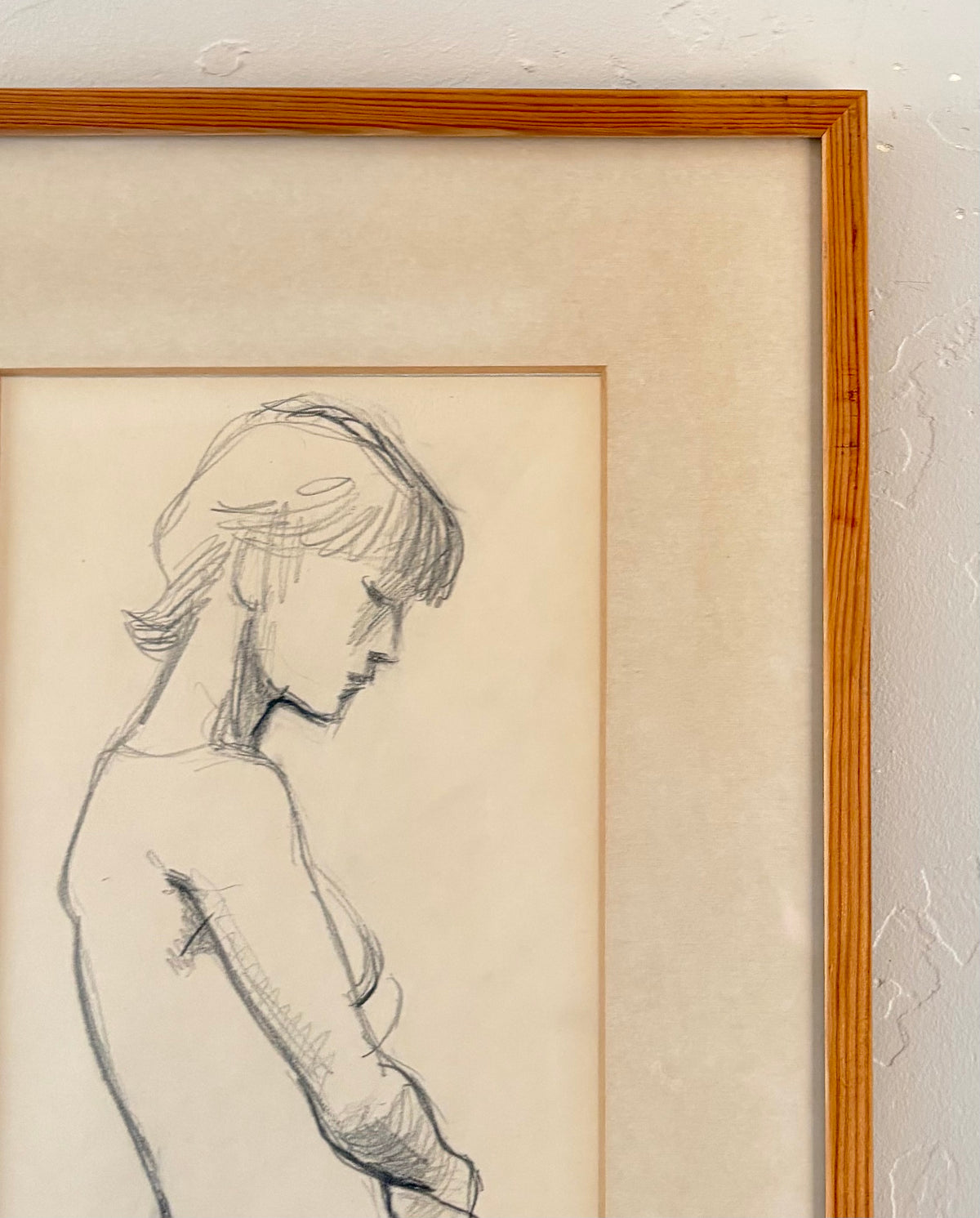 Nude drawing 10” x 20”