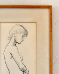 Nude drawing 10” x 20”
