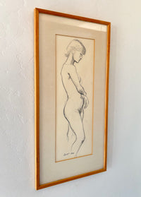 Nude drawing 10” x 20”
