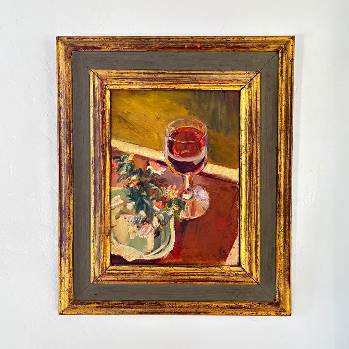 1942 Glass of wine 14.5” x 17”