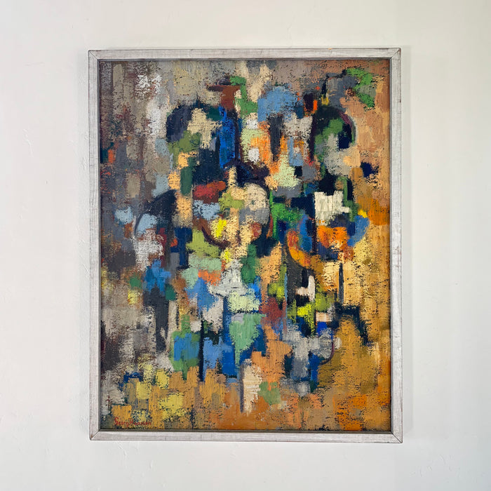 Abstract color study 20.5” x 25.5”