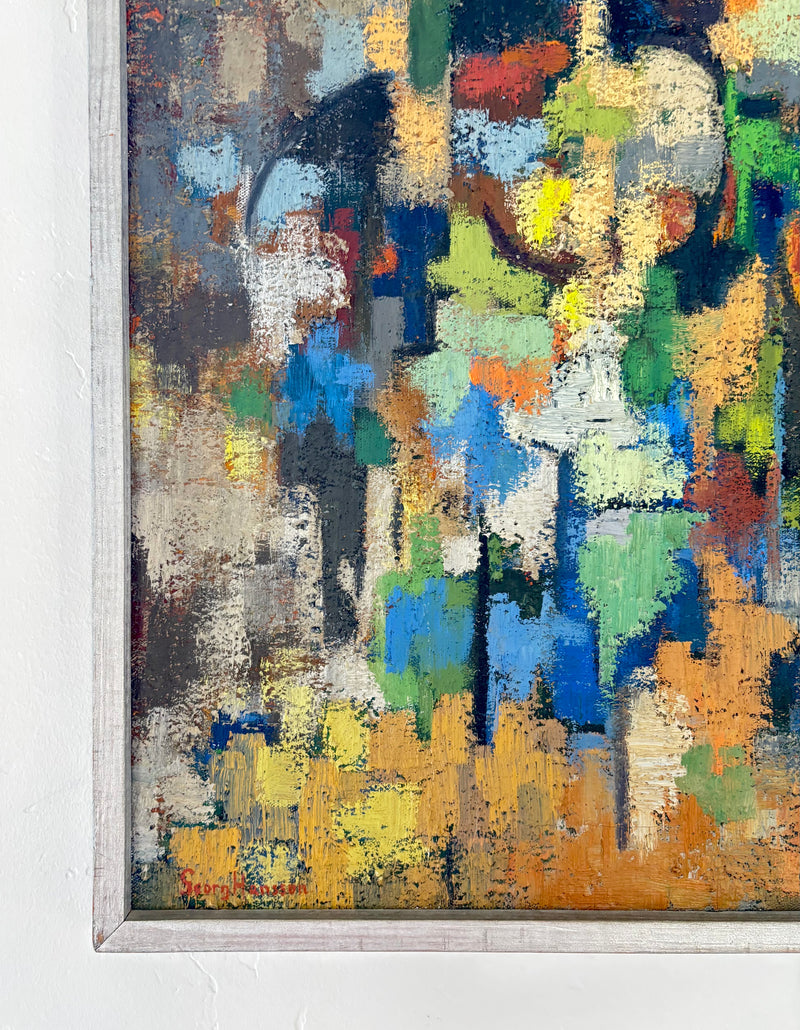 Abstract color study 20.5” x 25.5”