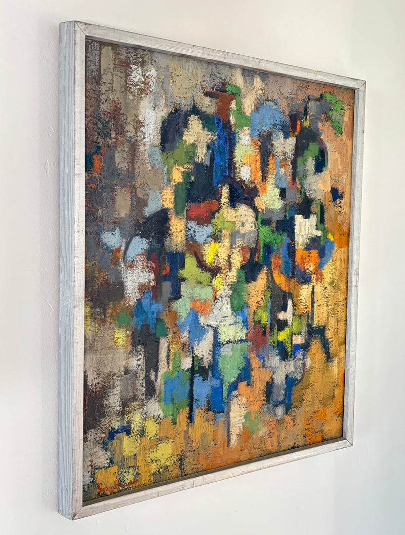 Abstract color study 20.5” x 25.5”