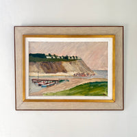 Pink coastal sky 27” x 21”