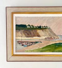 Pink coastal sky 27” x 21”