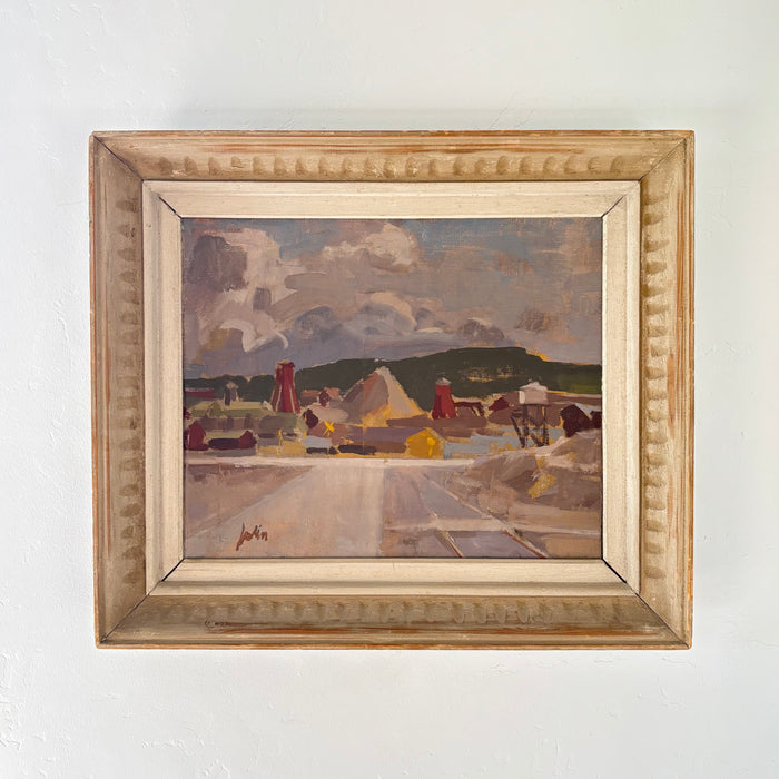 Mid century mill 24.5" x 21"