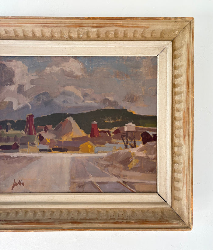 Mid century mill 24.5" x 21"