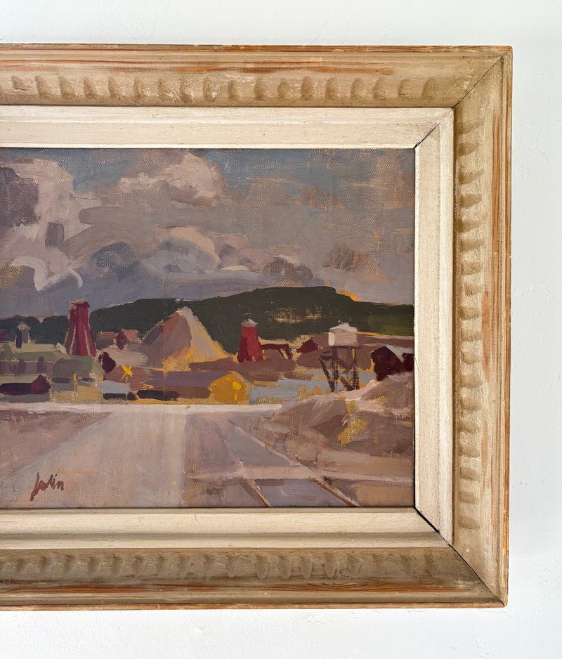 Mid century mill 24.5" x 21"