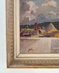 Mid century mill 24.5" x 21"
