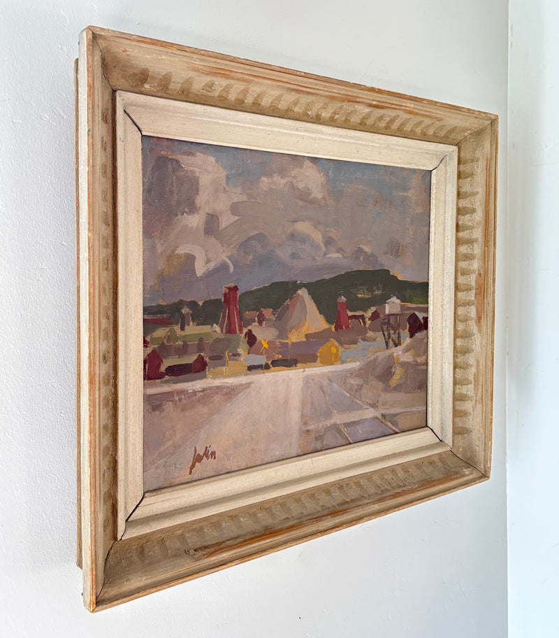 Mid century mill 24.5" x 21"