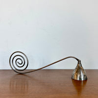 Silver spiral snuffer