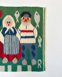 Flemish fisherman weaving